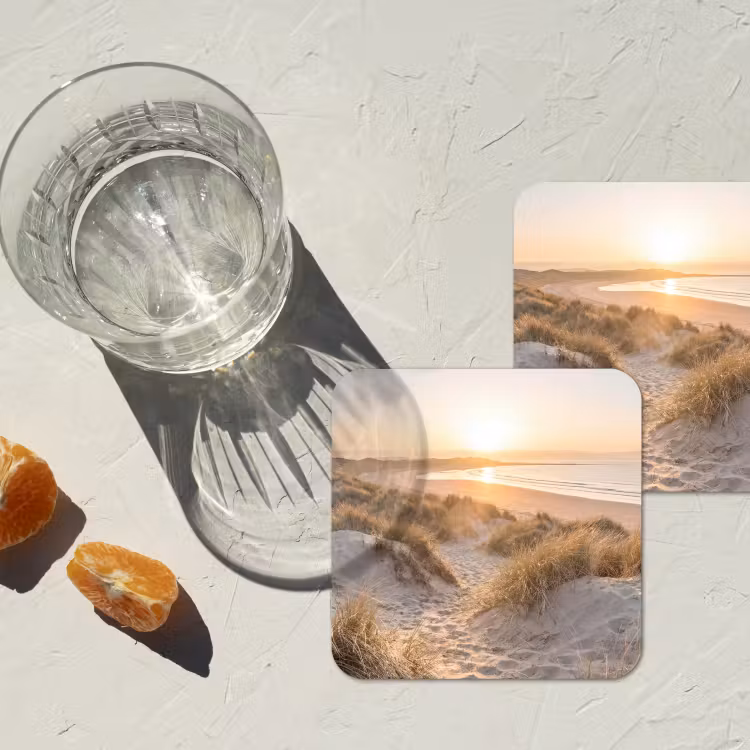 Onderzetter - Duinen - Strand - Zee — 3