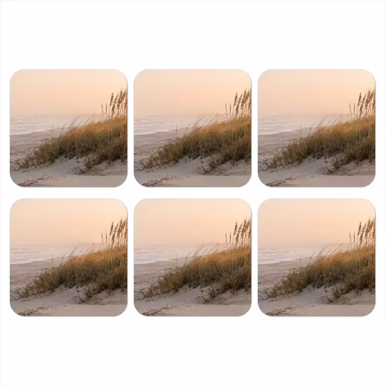 Onderzetter - Duinlandschap - Zonsondergang - Strand — 1