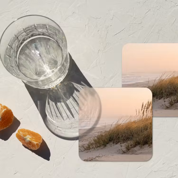 Onderzetter - Duinlandschap - Zonsondergang - Strand — 3