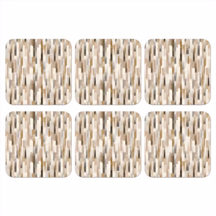 Onderzetter - Abstract - Patroon - Kwaststreken — 1