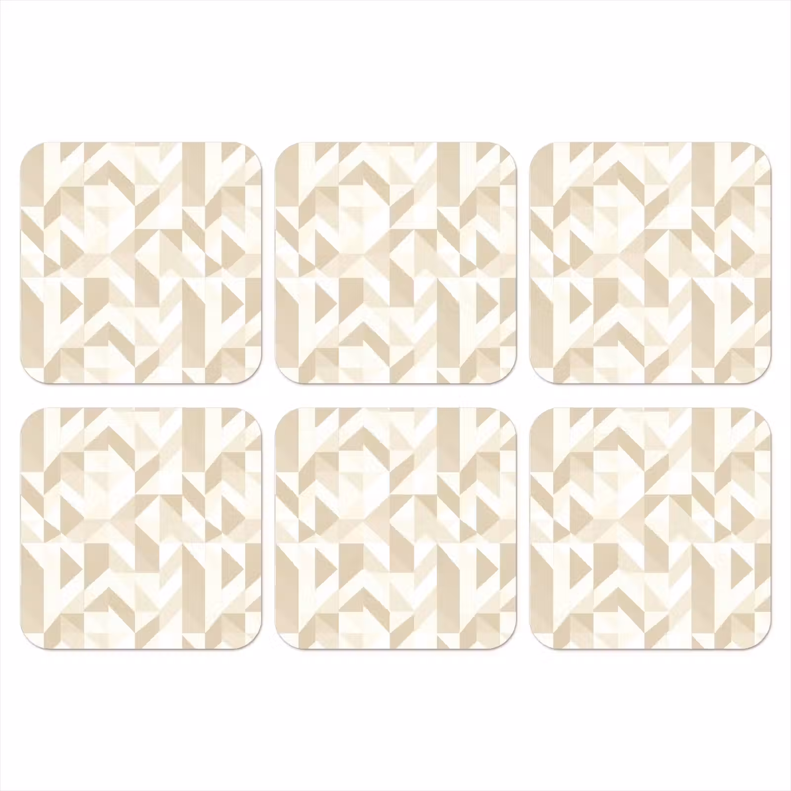 Onderzetter - Modern - Abstract - Beige — 1