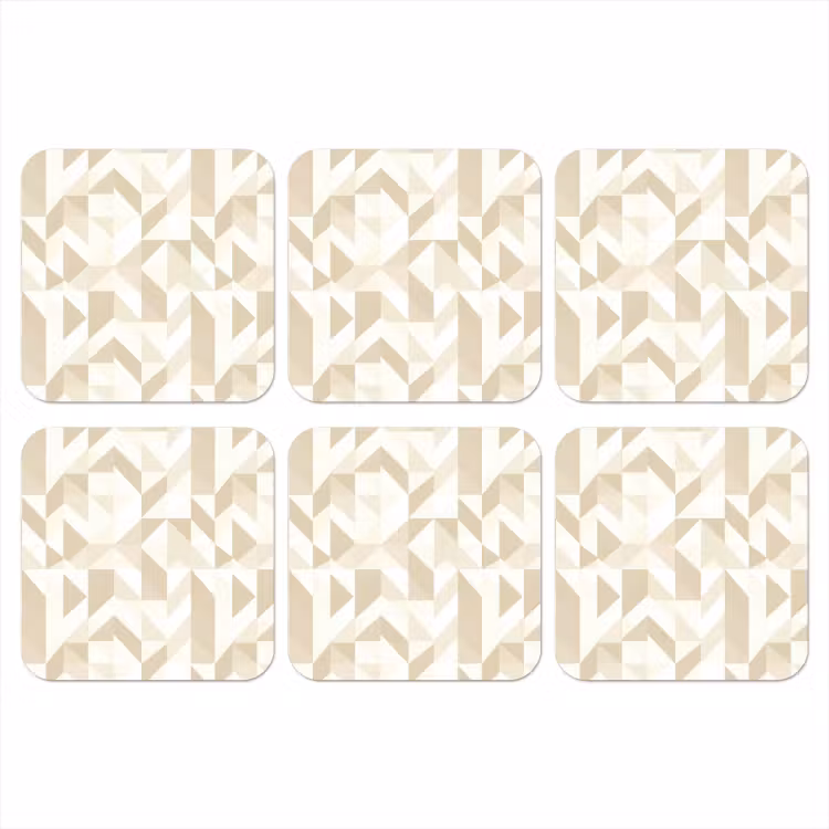 Onderzetter - Modern - Abstract - Beige — 1