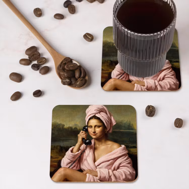 Onderzetter - Mona - Klassiek - Roze — 4