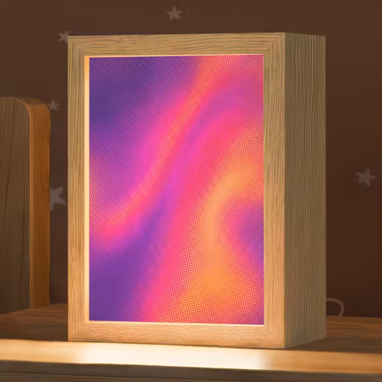 Nachtlampje - Abstract - Patroon - Kleurverloop — 1