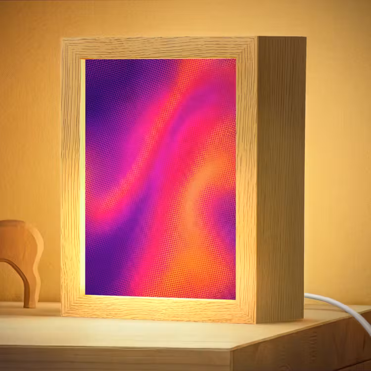 Nachtlampje - Abstract - Patroon - Kleurverloop — 4