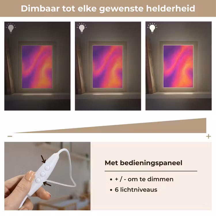 Nachtlampje - Abstract - Patroon - Kleurverloop — 6