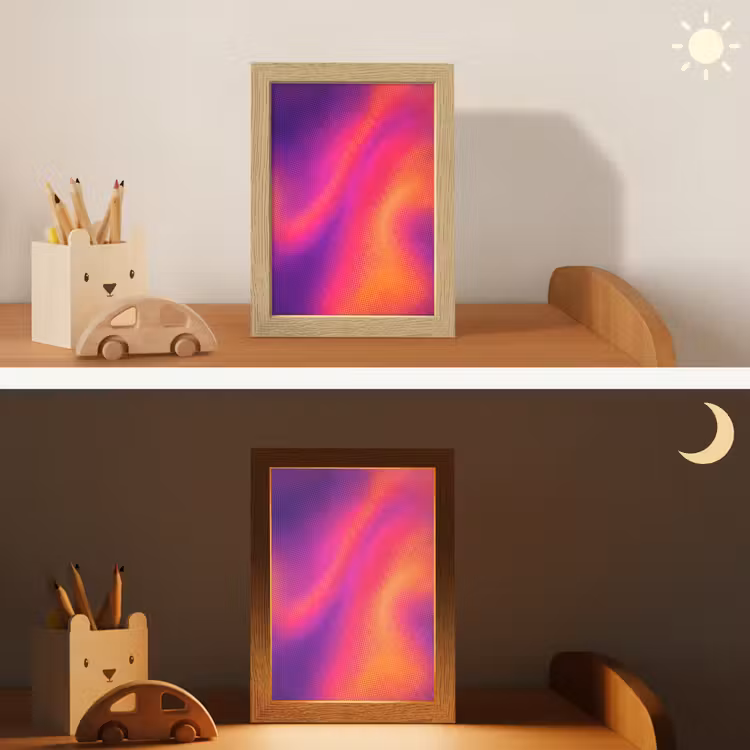 Nachtlampje - Abstract - Patroon - Kleurverloop — 7