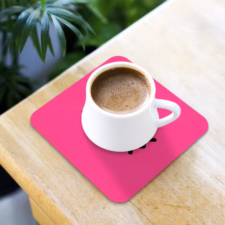 Onderzetter - Minimalistisch - Oog - Roze — 2