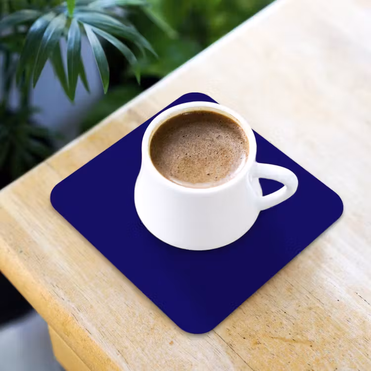 Onderzetter - Blauw - Why not - Minimalistisch — 2