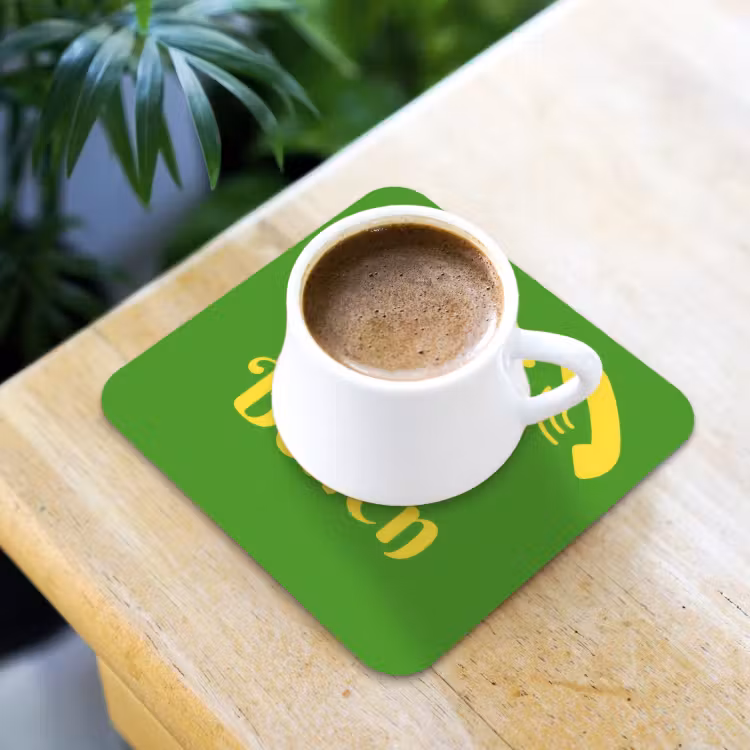 Onderzetter - Mij niet bellen - Telefoon - Groen — 2