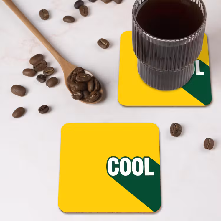 Onderzetter​ - Cool - Geel - Groen — 4