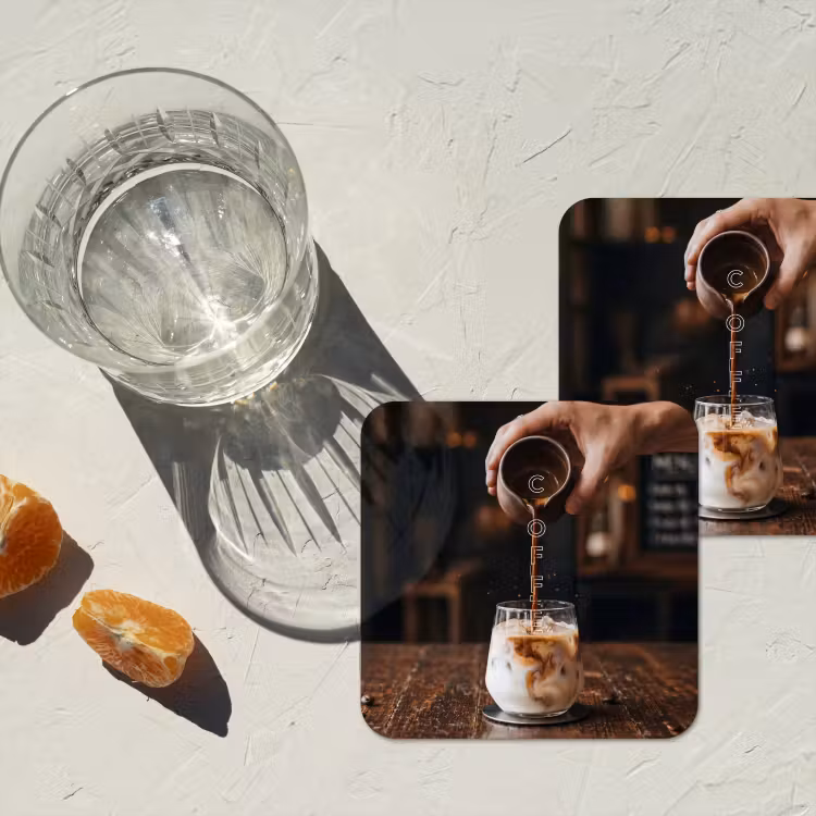 Onderzetter - Espresso - Melk - Café — 3