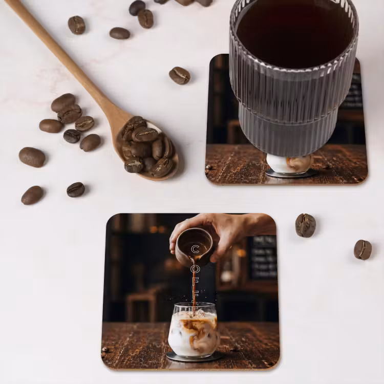 Onderzetter - Espresso - Melk - Café — 4