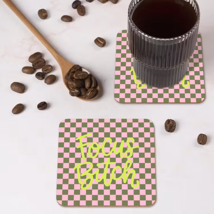 Onderzetter - Focus - Vakken - Roze — 4