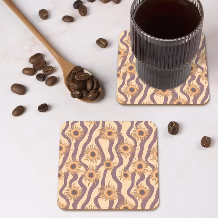 Onderzetter - Bohemian - Vibe - Lavendelpaars — 4