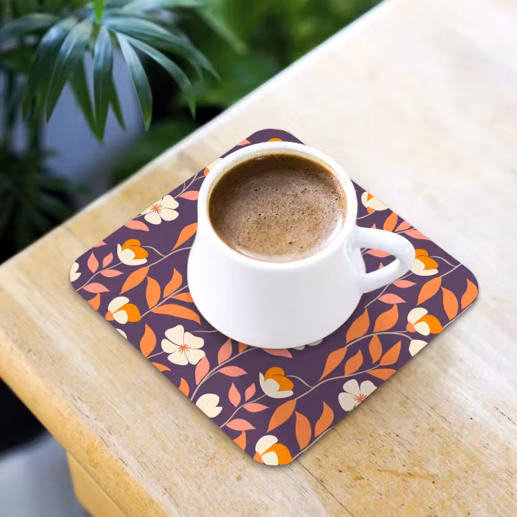 Onderzetter - Boho - Vintage - Paars — 2