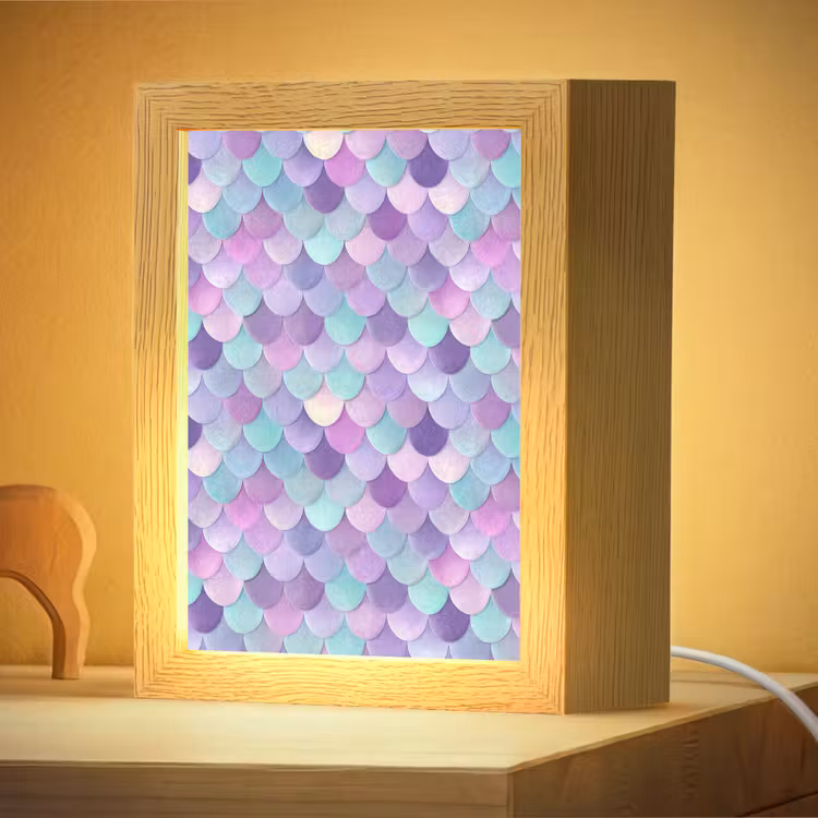 Nachtlampje - Dromerig - Zeemeermin - Pastel — 4