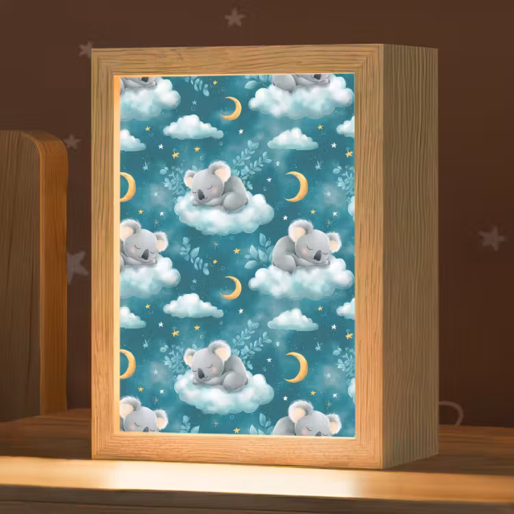 Nachtlampje - Koala's - Betoverend - Blauw — 1