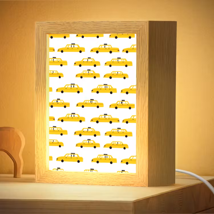 Nachtlampje - Taxi - Iconisch - Geel — 4