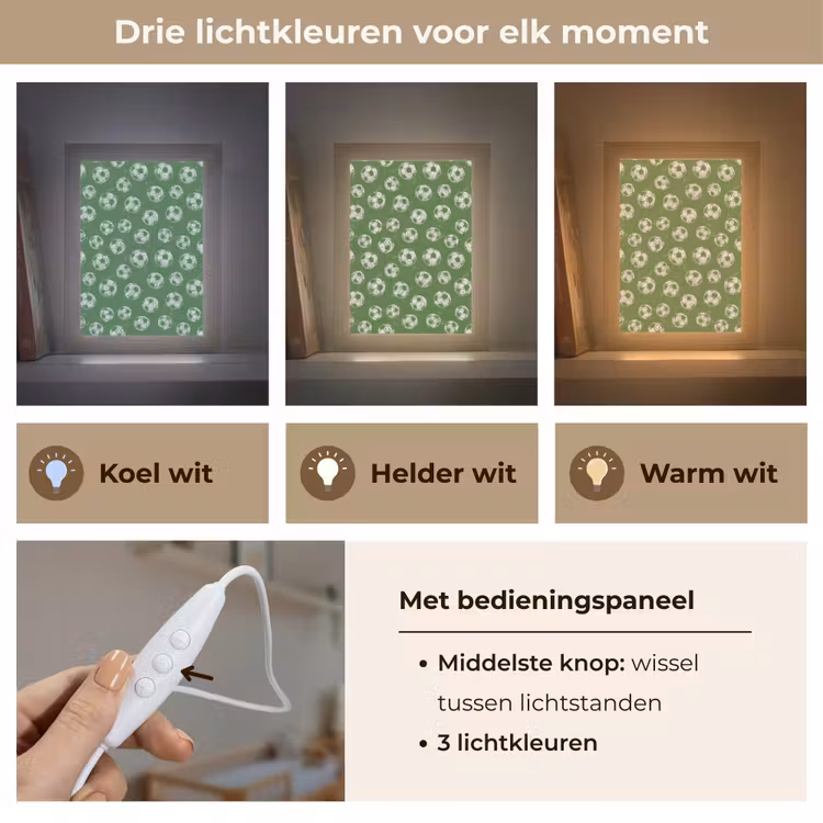 Nachtlampje - Voetbal - Sport - Groen — 5