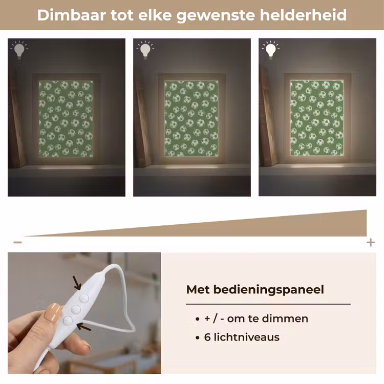 Nachtlampje - Voetbal - Sport - Groen — 6
