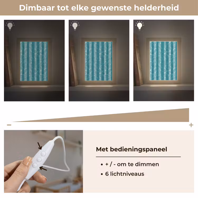 Nachtlampje - Zwembad - Strepen - Groen — 6