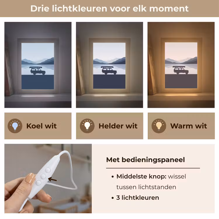 Nachtlampje - Auto - Meer - Bergen - Blauw — 5