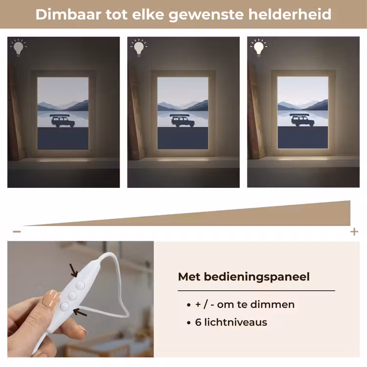 Nachtlampje - Auto - Meer - Bergen - Blauw — 6