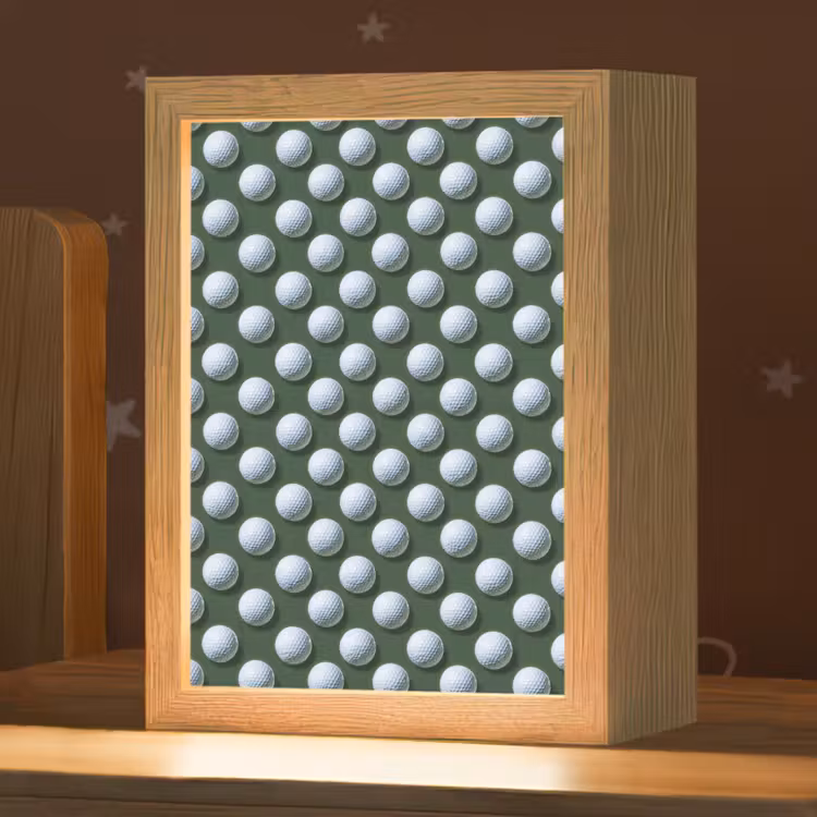 Nachtlampje - Ballen - Golf - Groen — 1