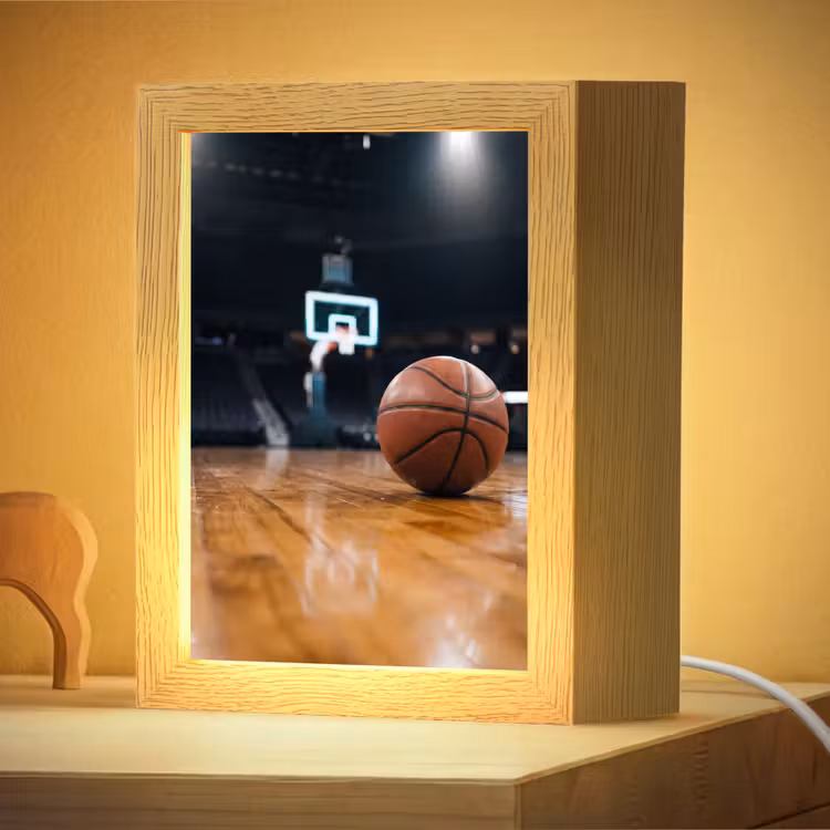Nachtlampje - Basketbal - Arena - Sport — 4