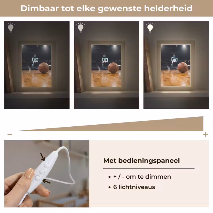 Nachtlampje - Basketbal - Arena - Sport — 6