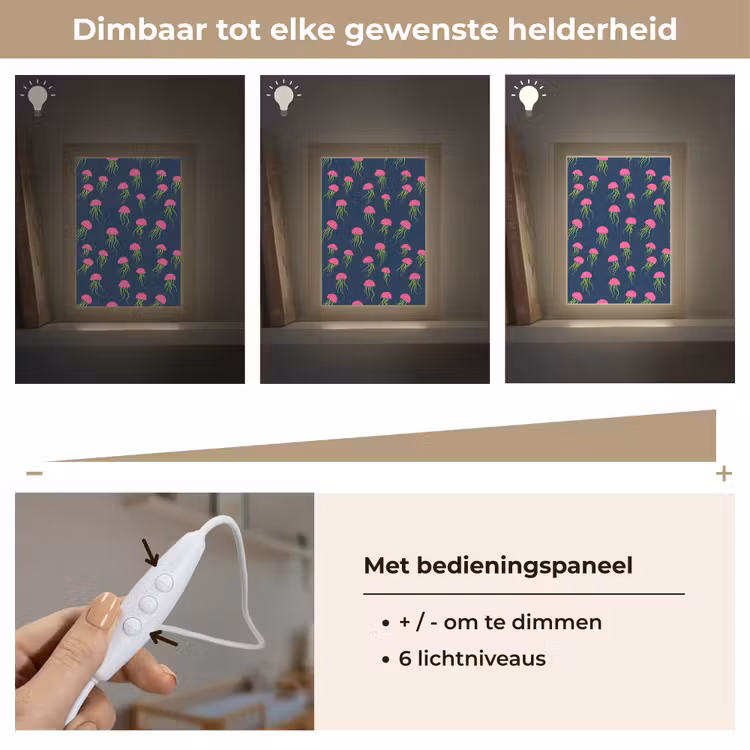 Nachtlampje - Kwallen - Diepzee - Neon — 6