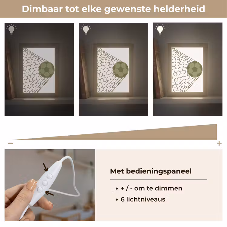 Nachtlampje - Voetbal - Goal - Sport - Groen — 6