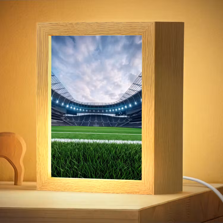 Nachtlampje - Voetbal - Stadion - Sport - Groen — 4