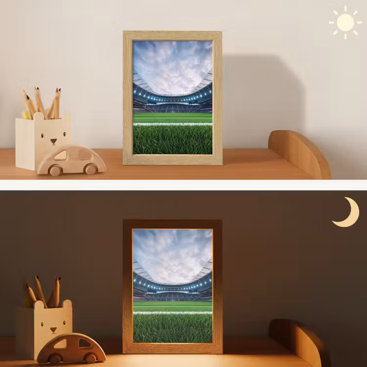 Nachtlampje - Voetbal - Stadion - Sport - Groen — 7