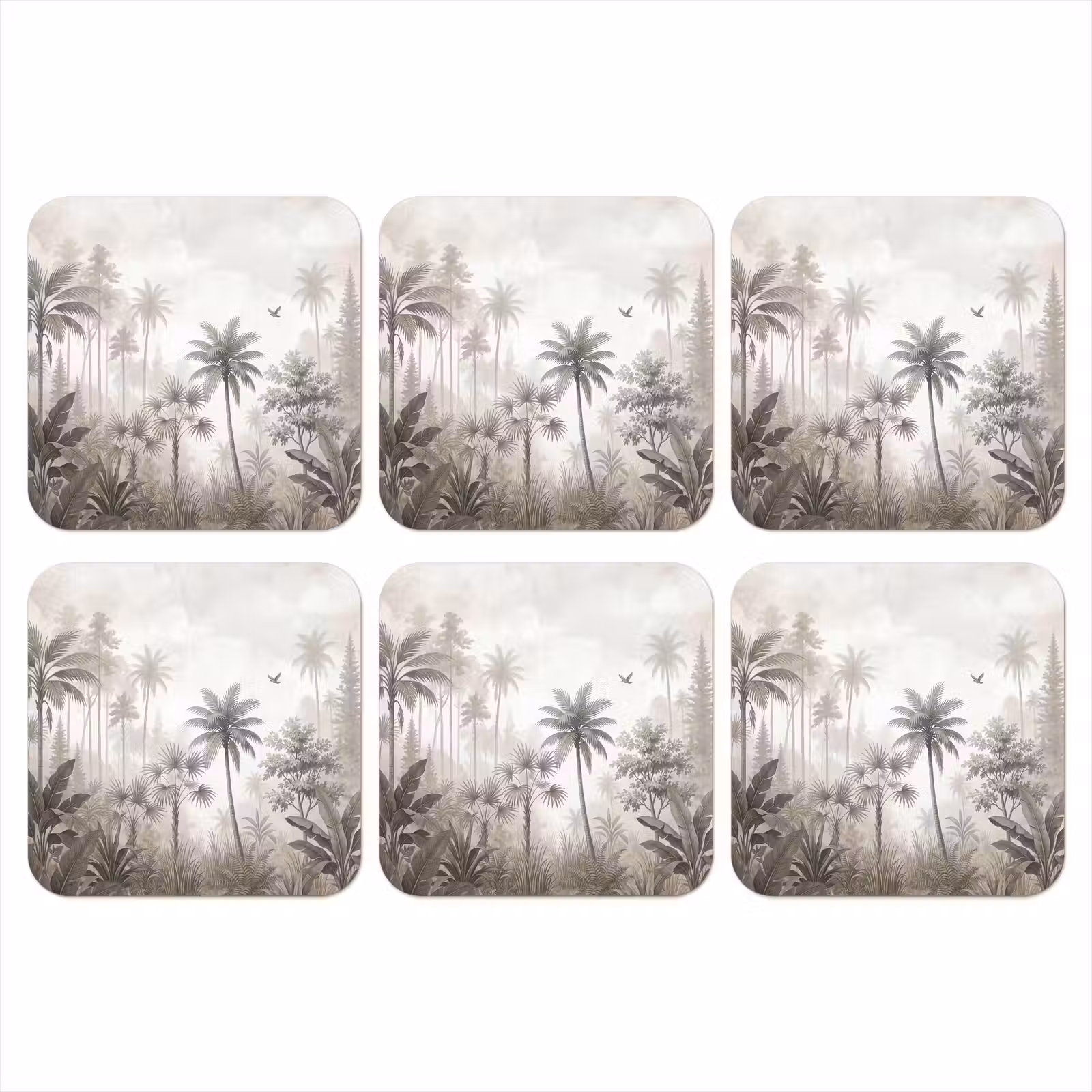 Onderzetter - Jungle - Palmbomen - Natuur — 1