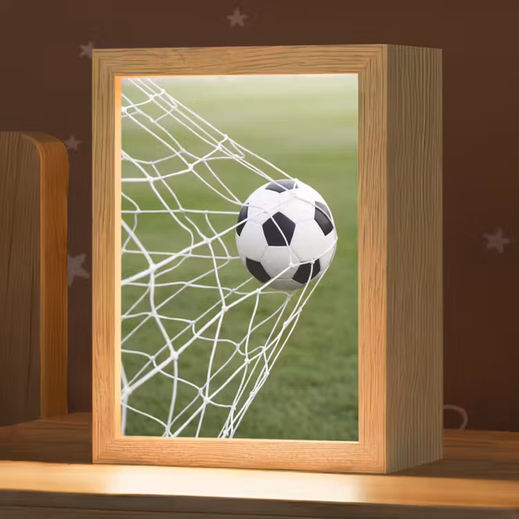 Nachtlampje - Voetbal - Goal - Net - Sport — 1