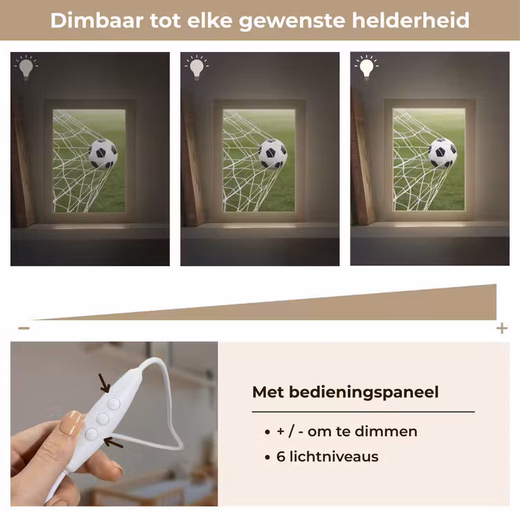 Nachtlampje - Voetbal - Goal - Net - Sport — 6