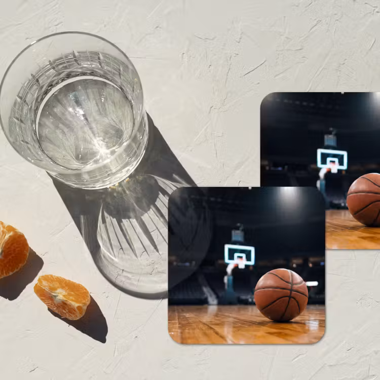 Onderzetter - Basketbal - Arena - Sport — 3
