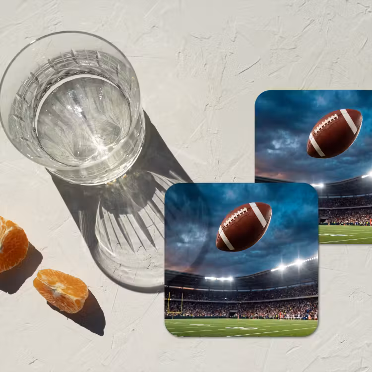 Onderzetter - Football - Bal - Stadion - Sport — 3
