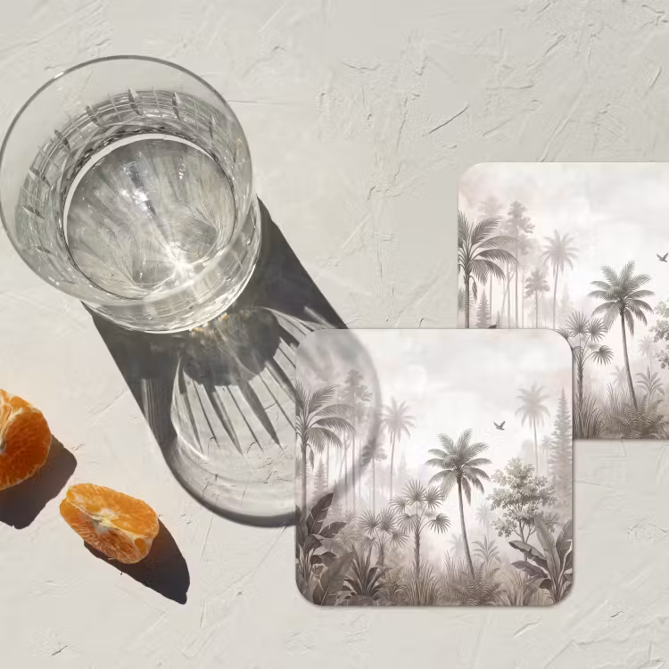 Onderzetter - Jungle - Palmbomen - Natuur — 3