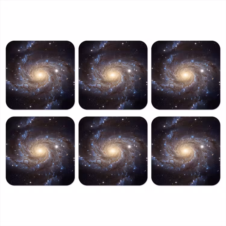 Onderzetter - Kosmos - Sterrenstelsel - Donker — 1