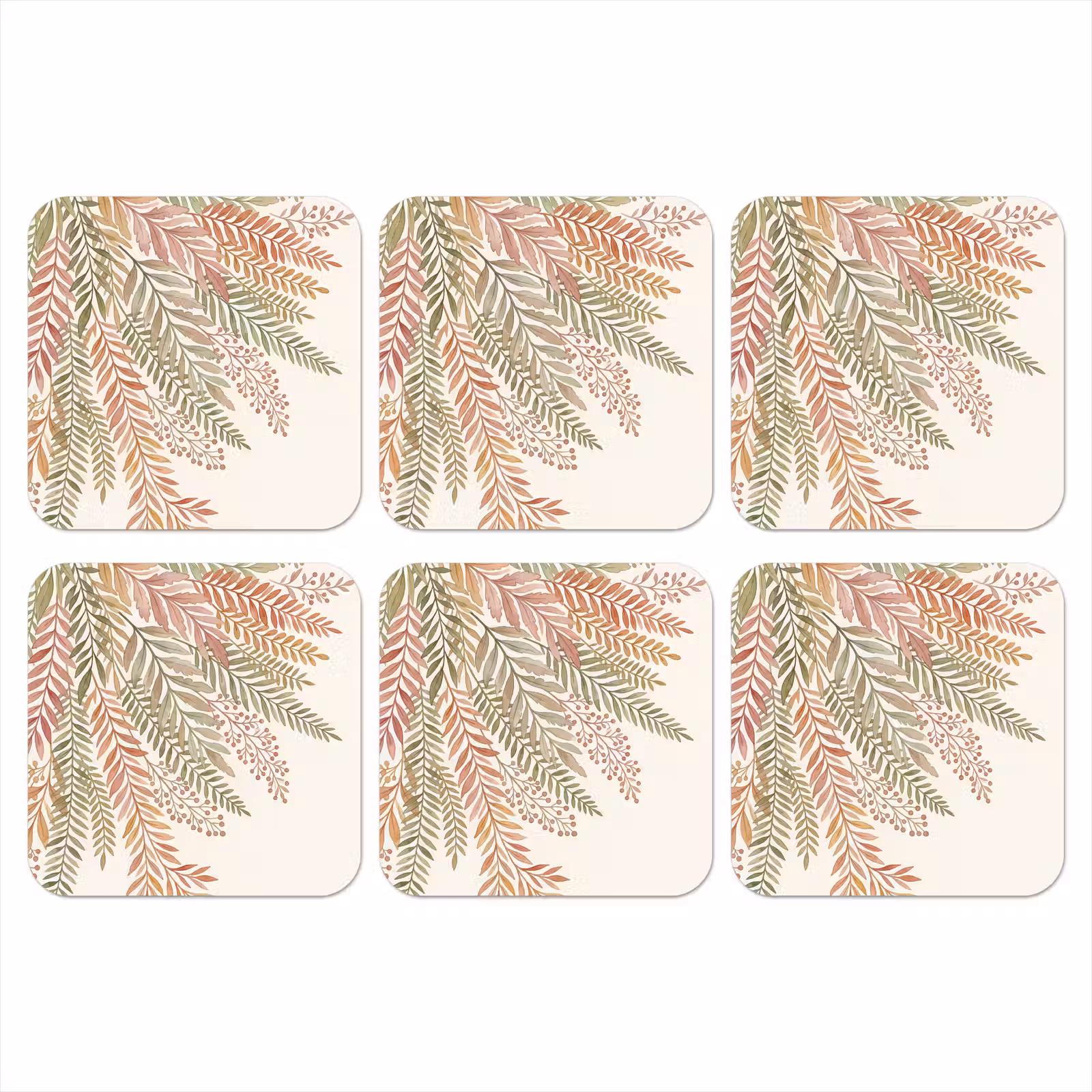 Onderzetter - Botanisch - Aquarel - Kleurrijk — 1