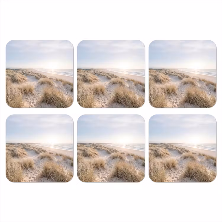 Onderzetter - Duinen - Strand - Beige — 1