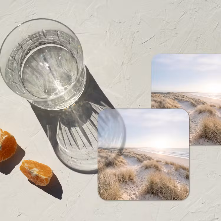 Onderzetter - Duinen - Strand - Beige — 3