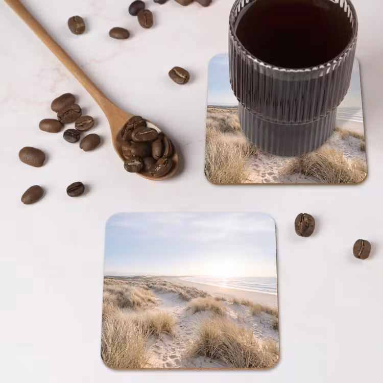 Onderzetter - Duinen - Strand - Beige — 4