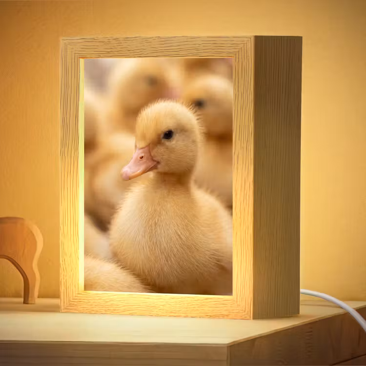 Nachtlampje - Pijltje - Eend - Natuur - Geel — 4
