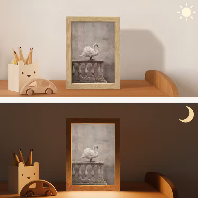 Nachtlampje - Zwaan - Elegant - Dieren - Wit — 7