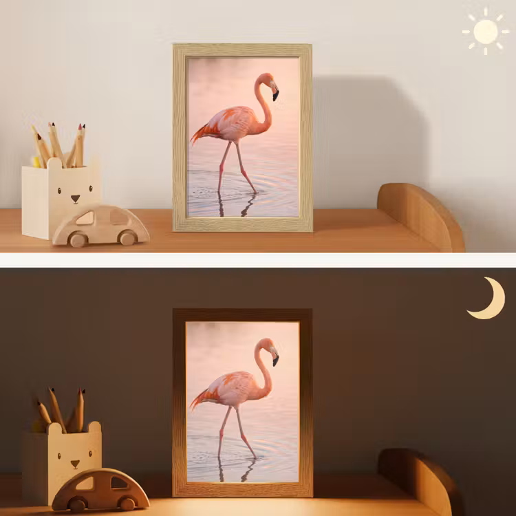 Nachtlampje - Flamingo - Water - Roze — 7