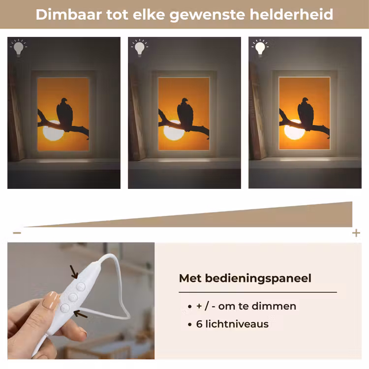 Nachtlampje - Gier - Tak - Zon - Oranje — 6
